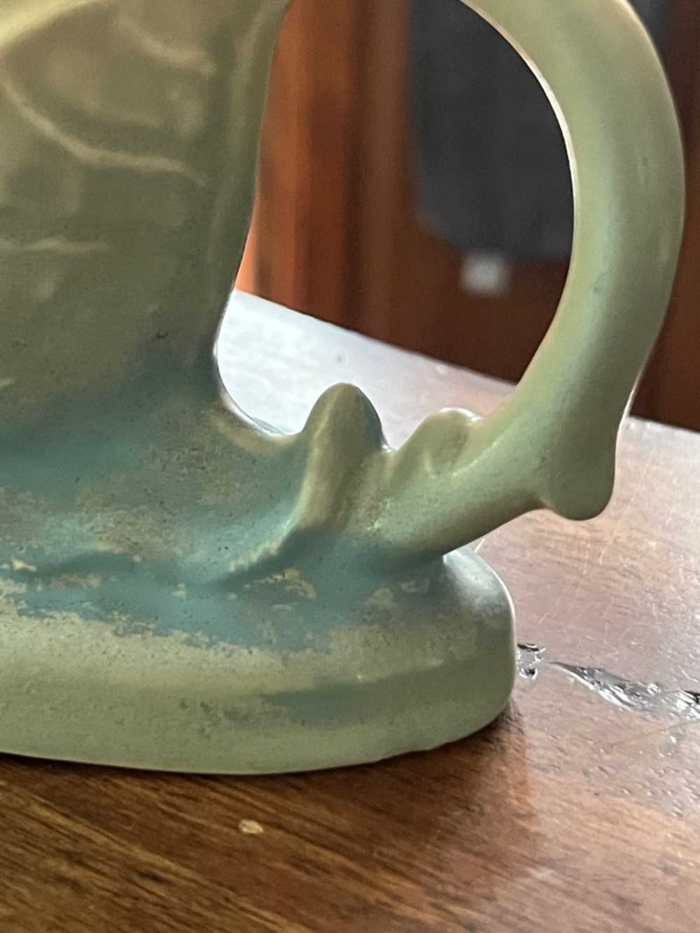 Vintage Hull Pottery-Pink and Blue Floral Ceramic Vase - Decorative Home Art - Picture 11 of 17